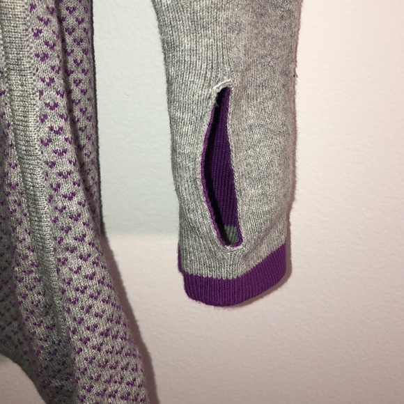 Ivivva sweater/dress purple and grey. - Picture 5 of 6